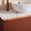 Crosswater Mada 700mm Vanity Unit and Countertop - Soft Clay