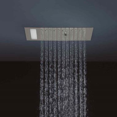 Crosswater Mini Revive Rain and Mist Shower Head with Colour Changing Lights