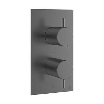 Crosswater MPRO 2 Outlet Concealed Thermostatic Bath and Shower Valve