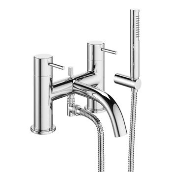 Crosswater MPRO Bath and Shower Mixer Tap with Shower Kit - Chrome