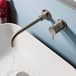 Crosswater MPRO Wall Mounted Basin Mixer Tap - Brushed Stainless Steel