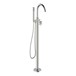 Crosswater MPRO Floorstanding Bath and Shower Mixer Tap - Brushed Stainless Steel