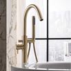 Crosswater MPRO Floorstanding Bath and Shower Mixer Tap - Brushed Brass