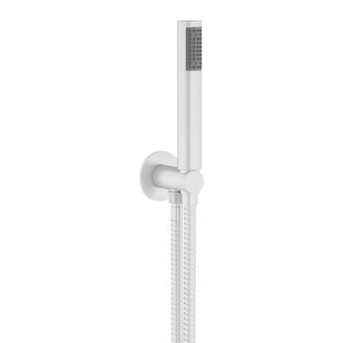 Crosswater MPRO Shower Handset with Wall Outlet and Hose - Matt White