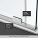 Crosswater Optix 10 Single Sliding Shower Door with Optional Side Panel - Slate