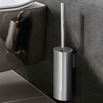 Crosswater MPRO Toilet Brush Holder - Brushed Stainless Steel