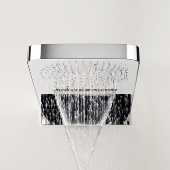 Crosswater Revive Fixed Shower Head with Waterfall Feature