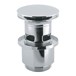 Crosswater Slotted Click Clack Basin Waste - Chrome