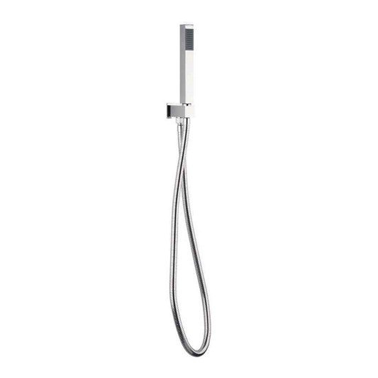 Crosswater Square Shower Handset with Wall Outlet and Hose