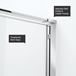 Crosswater Svelte 8mm Easy Clean 2m Tall Single Slider 1200mm Shower Door & 800mm Side Panel