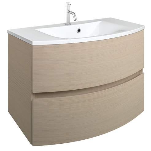 Crosswater Svelte 80 Wall Hung Vanity Unit with Basin