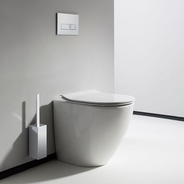 Crosswater Svelte Back to Wall Toilet & Soft Close Seat - 520mm Projection
