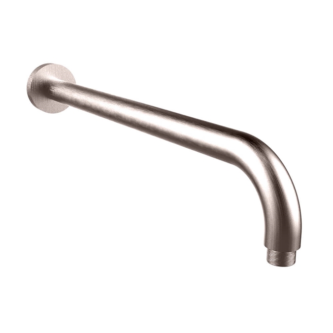 Crosswater Union 400mm Wall Mounted Shower Arm - Brushed Nickel