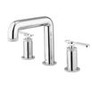 Crosswater Union 3 Hole Basin Mixer Tap with Levers - Chrome
