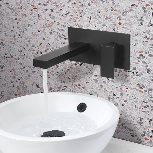 Crosswater Verge 2 Hole Wall Mounted Basin Mixer Tap