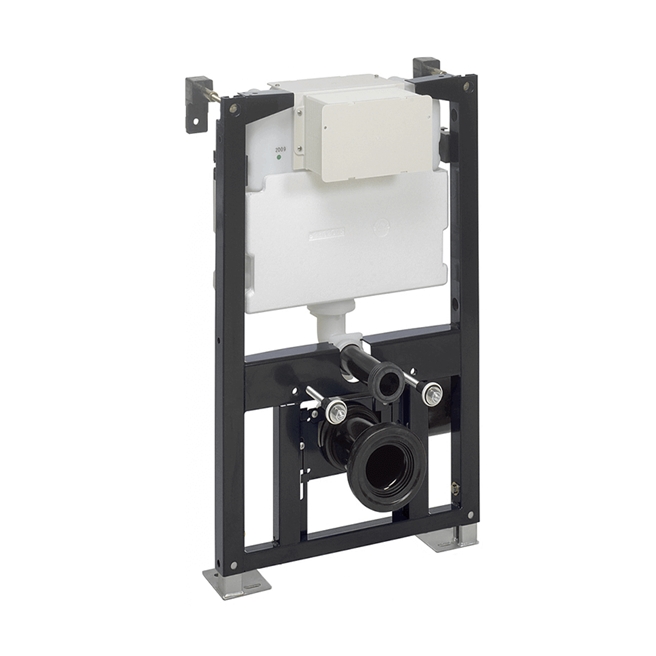 WRAS Approved Crosswater Wall Hung 820mm Height Support Frame with Dual Flush Cistern