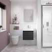 Dominica Wall Hung Toilet & Soft Close Seat - 510mm Projection