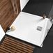 Drench 25mm Wafer Thin Luxury Stone Square Shower Tray