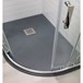 Drench Anthracite Slate Effect Offset Quadrant Shower Tray- Left & Right Hand Options