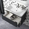 Ava 800mm Wall Hung Vanity Unit & Basin - Anthracite
