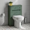 Ava 500mm Back to Wall Toilet Unit - Green