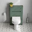 Ava 500mm Back to Wall Toilet Unit - Green