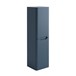 Ava 1400mm Wall Mounted Tall Storage Cabinet - Blue