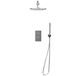 Core Concealed Thermostatic Valve, Fixed Head & Shower Handset Kit - Chrome