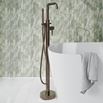 Core Freestanding Bath Shower Mixer Tap - Brushed Bronze
