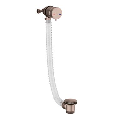 Core Overflow Bath Filler with Click Clack Waste - Brushed Bronze