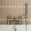 Core Bath Shower Mixer Tap - Brushed Brass