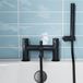 Core Bath Shower Mixer Tap - Matt Black