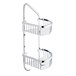 Drench Double Shower Corner Basket with Hooks