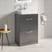 Emily 600mm Floorstanding 2 Drawer Unit and Countertop