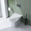 Emily Rimless Compact Wall Hung Toilet & Slimline Soft Close Seat