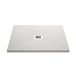 Drench Naturals Light Grey Thin Slate-Effect Square Shower Tray - 900 x 900mm