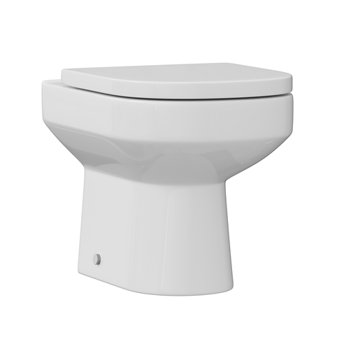 Lorraine Rimless Back To Wall Toilet & Soft Close Seat