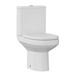 Lorraine Rimless Close Coupled Toilet & Wrapover Soft Close Seat