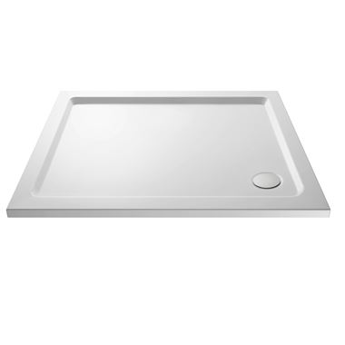 Drench MineralStone 40mm Low Profile Rectangular Shower Tray - 1100 x 800