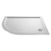 Drench MineralStone 40mm Low Profile Quadrant & Offset Quadrant Shower Tray - 900 x 800 - Left Hand