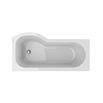 Drench P Shaped Shower Bath - Right Hand - 1700mm