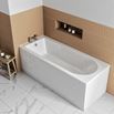 Drench Straight Single Ended Bath - 1700x700