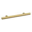 Drench Brushed Brass T Bar Furniture Handle - 96mm Centres