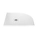 Drench Naturals White Thin Slate-Effect Quadrant Shower Tray - 900 x 900mm