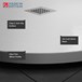 Drench Naturals White Thin Slate-Effect Quadrant Shower Tray - 800 x 800mm