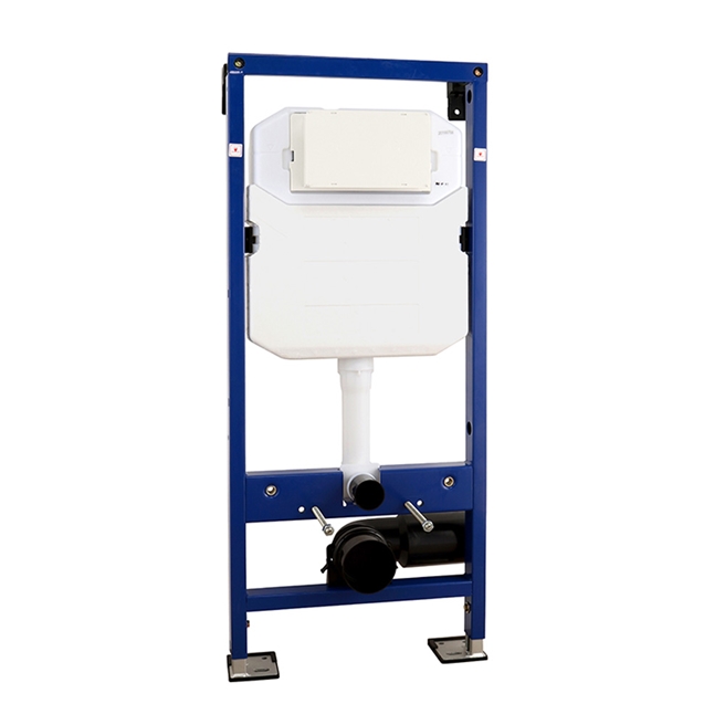 Drench Premium Wall Mounted 1180mm WC Frame with Dual Flush Cistern