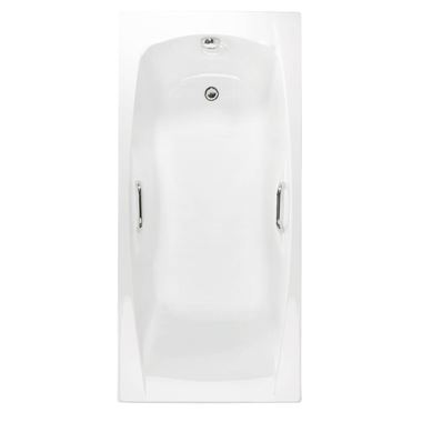 Eastbrook Imperial Bath with Twin Grips - 1400 x 700mm