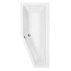 Eastbrook Quantum Carronite Space Saver Bath with Front Panel - 1700 x 742mm