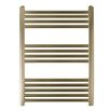 EliteHeat Stainless Steel Ladder Heated Towel Rail 25mm Bars - Brushed Brass - 5 Sizes
