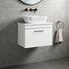 Emily 600mm Wall Mounted 1 Drawer Unit and Countertop